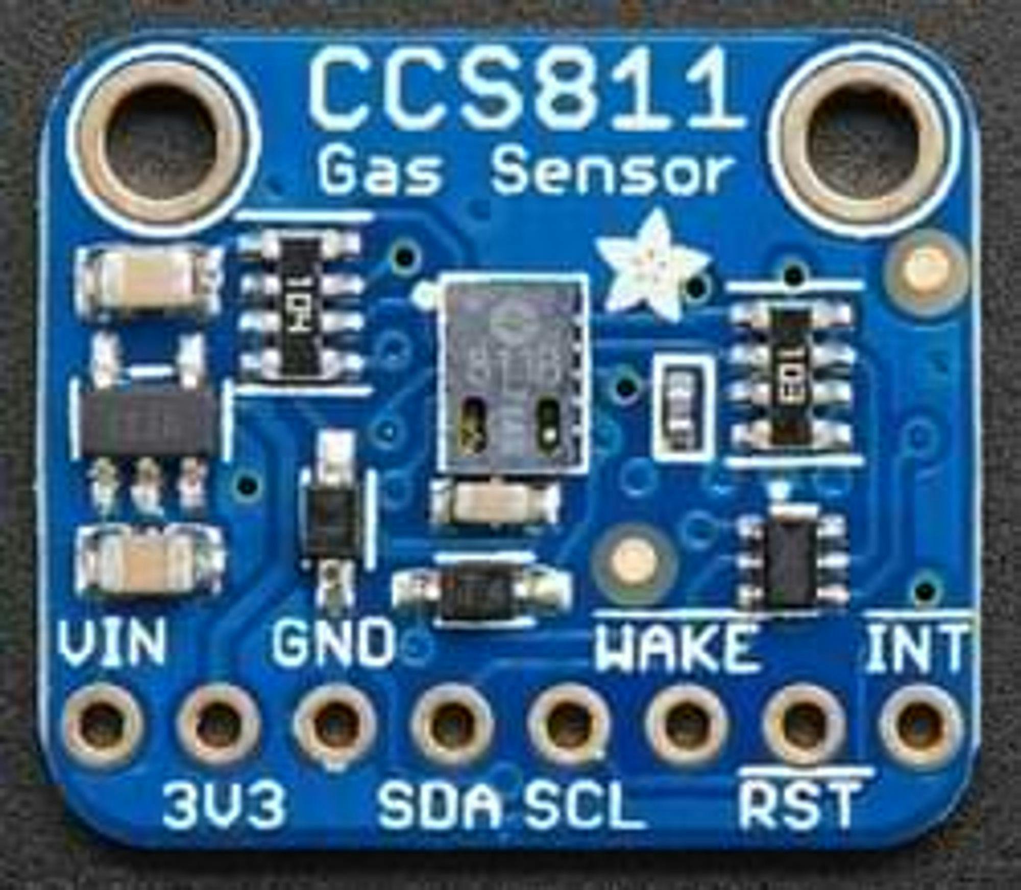 CCS811 CO_2 and Volatile Organic Compound Sensor