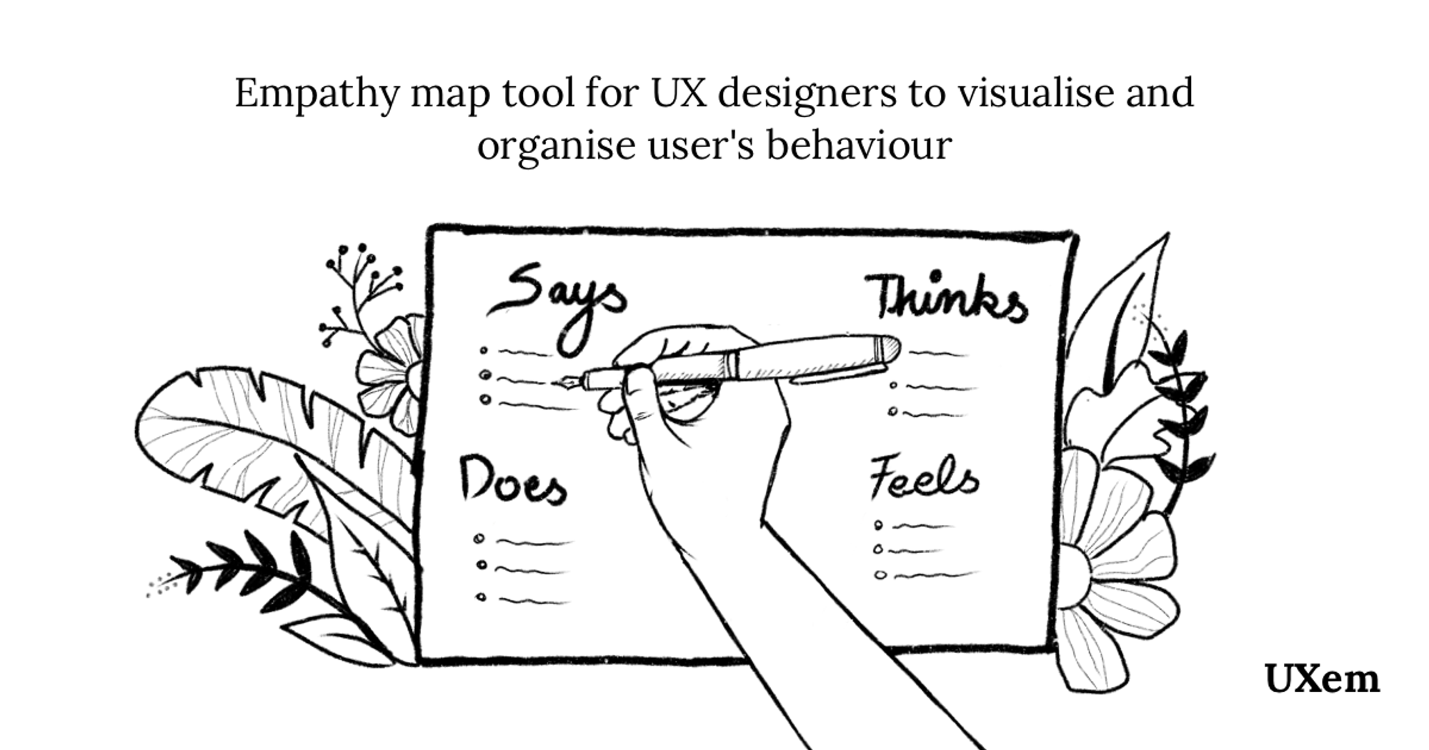 UXem - Empathy Map Tool for UX Designers