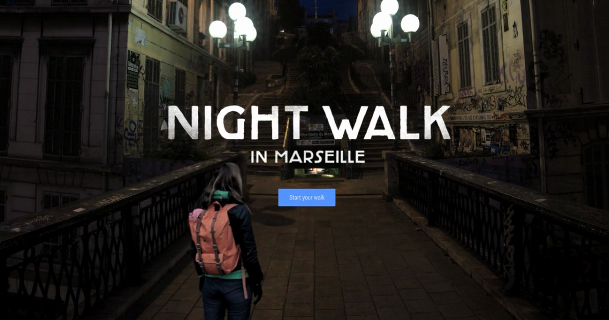 Night Walk in Marseille